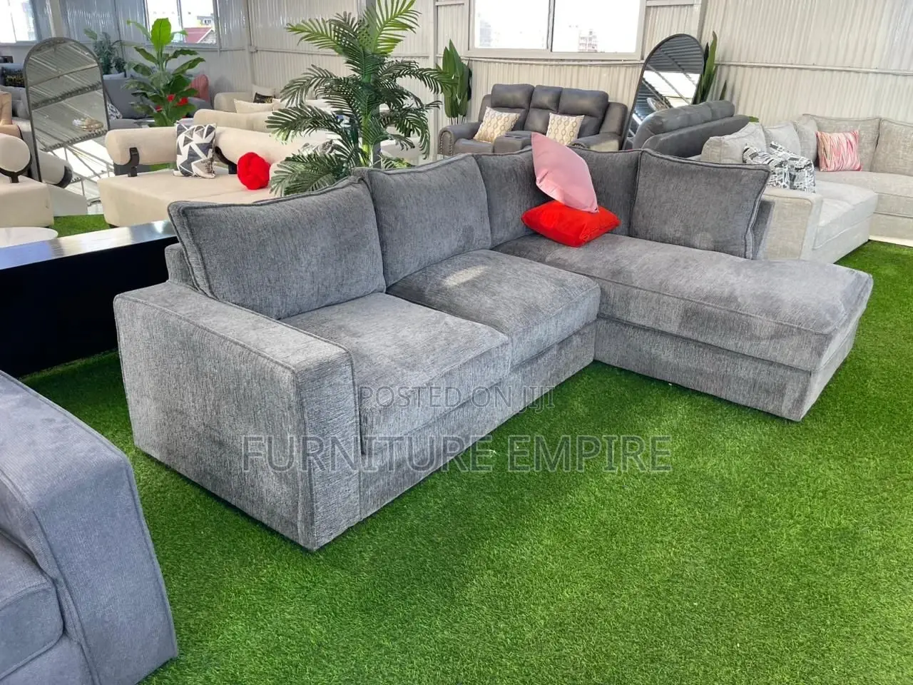Unwinding Warm 6 Seater L Seat