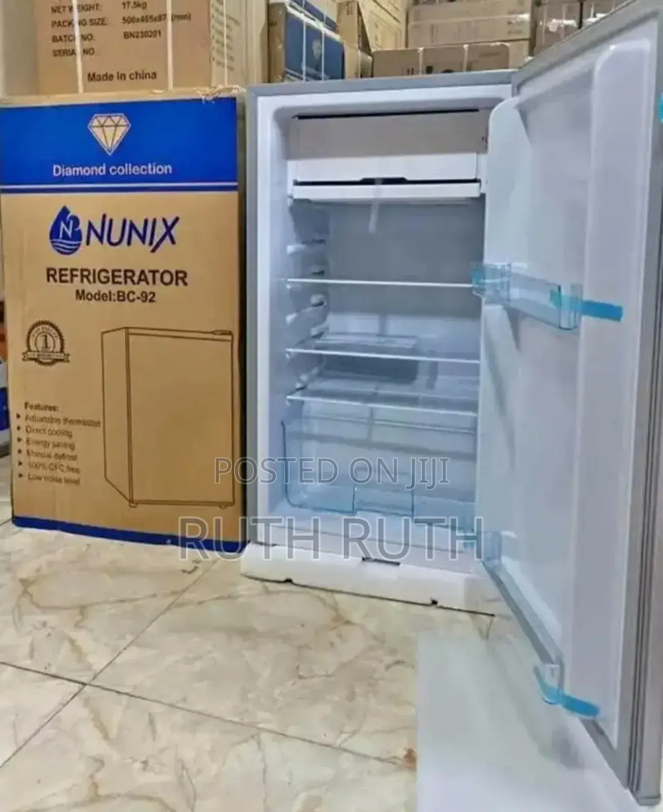 Energy Efficient Nunix 92l Fridge