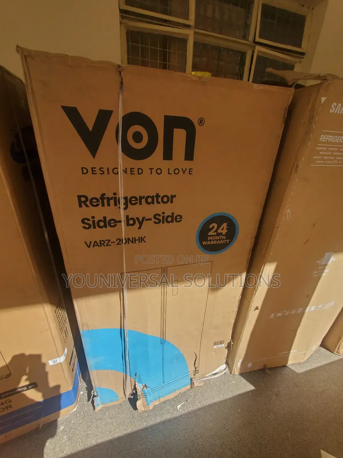 Von Double Door Fridge 181 Litres Refrigerator