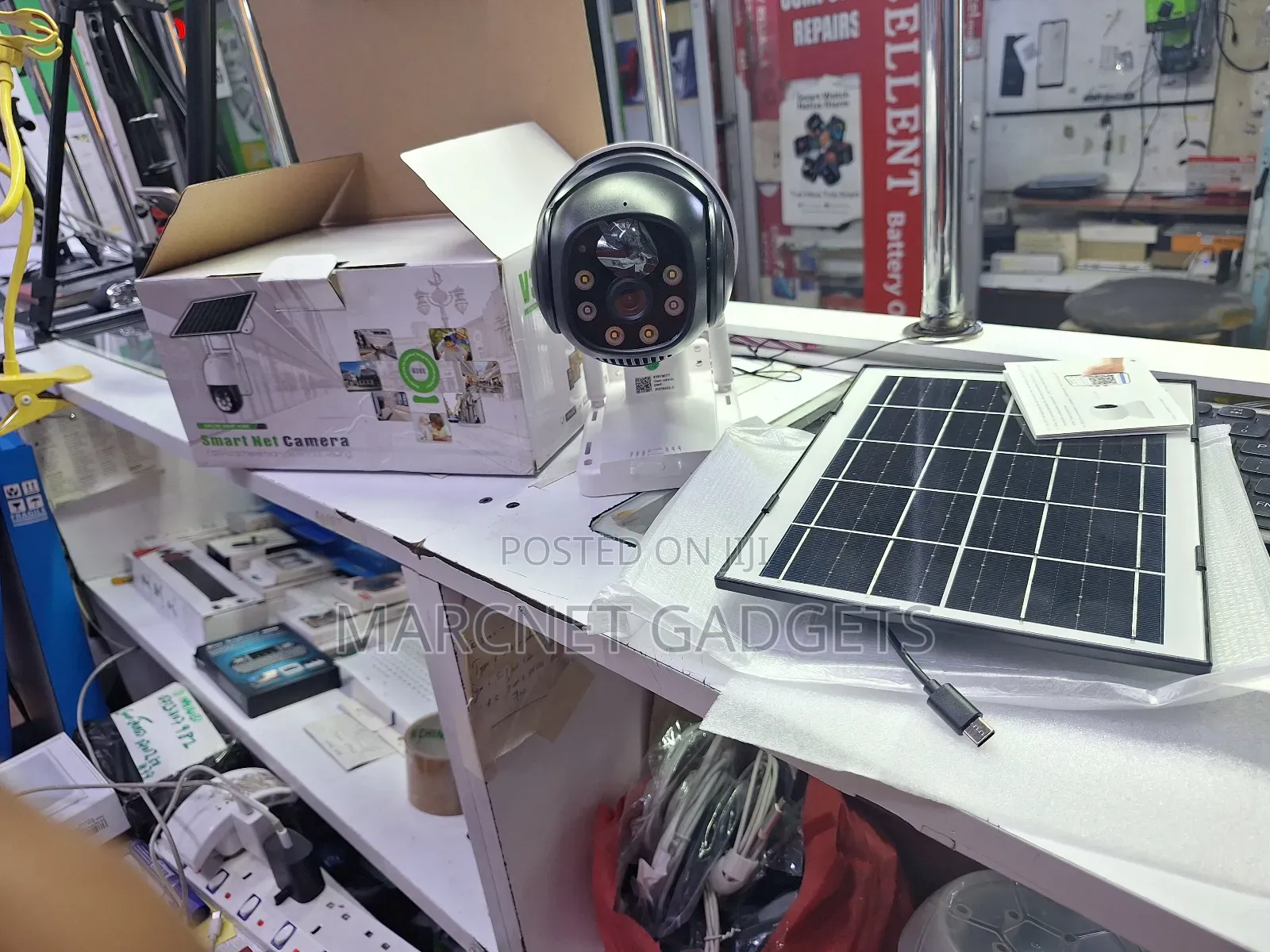 V380 Pro Solar PTZ Outdoor Waterproof CCTV Wifi Camera Remote View