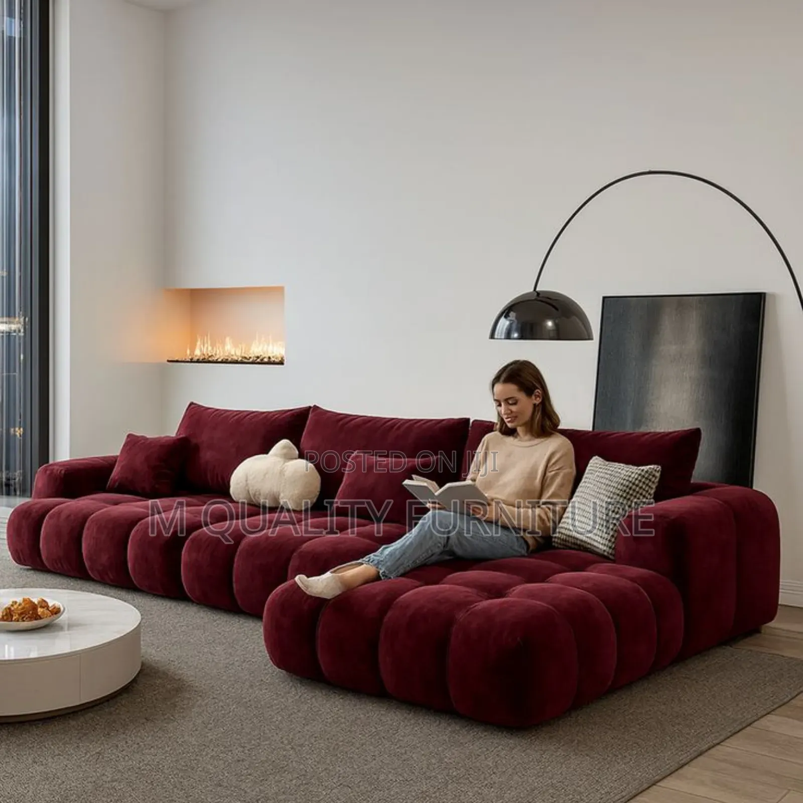 Prurple Corner Bubble Sofas