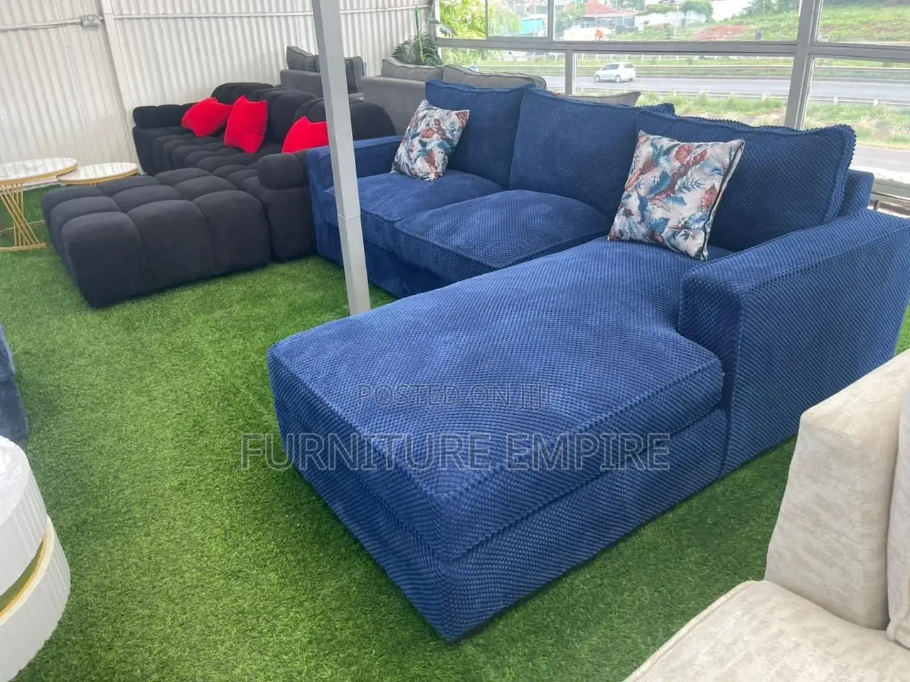 Cherishing Cool Corner Sofa 6 Seater