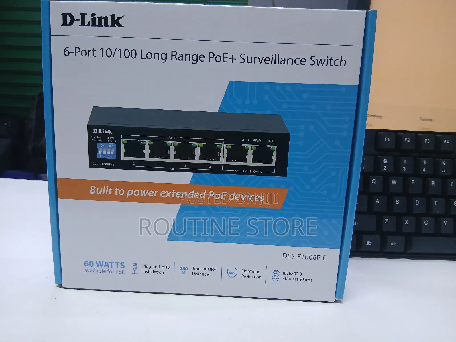 Dlink 6port Poe Unmanaged