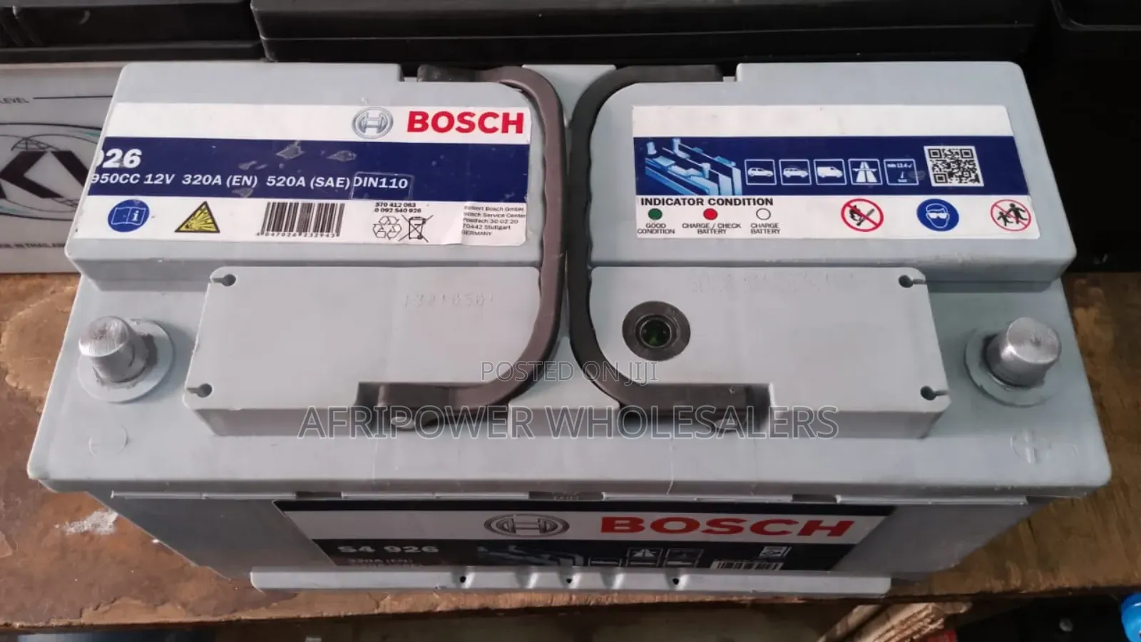 Bosch Din 110 /110ah Car Battery Mf