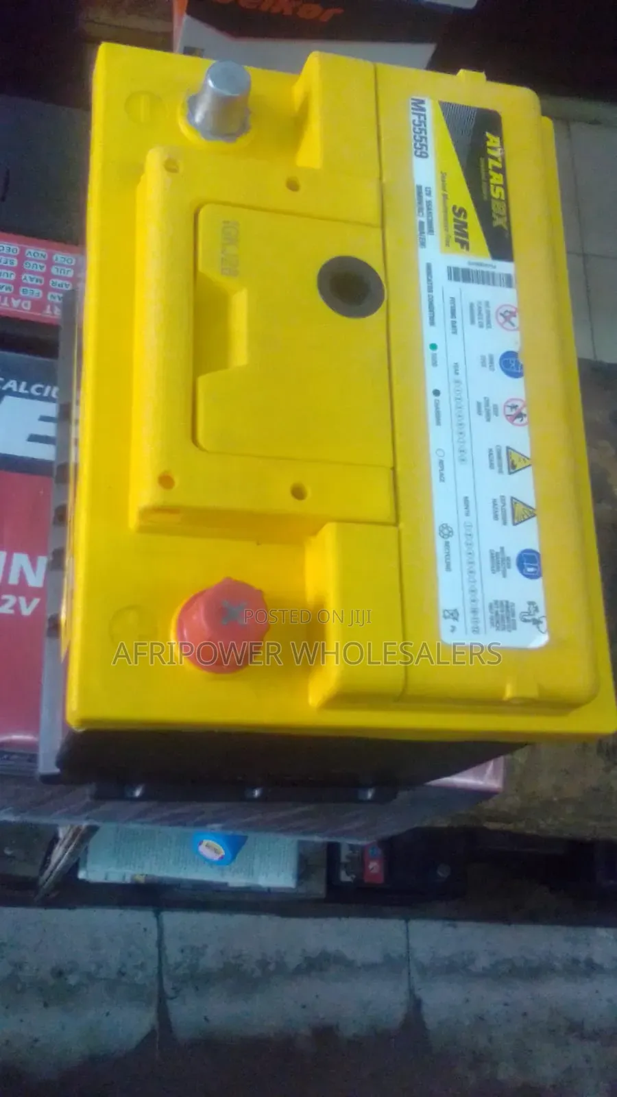 Atlasbx Din 55 Car Battery Mf