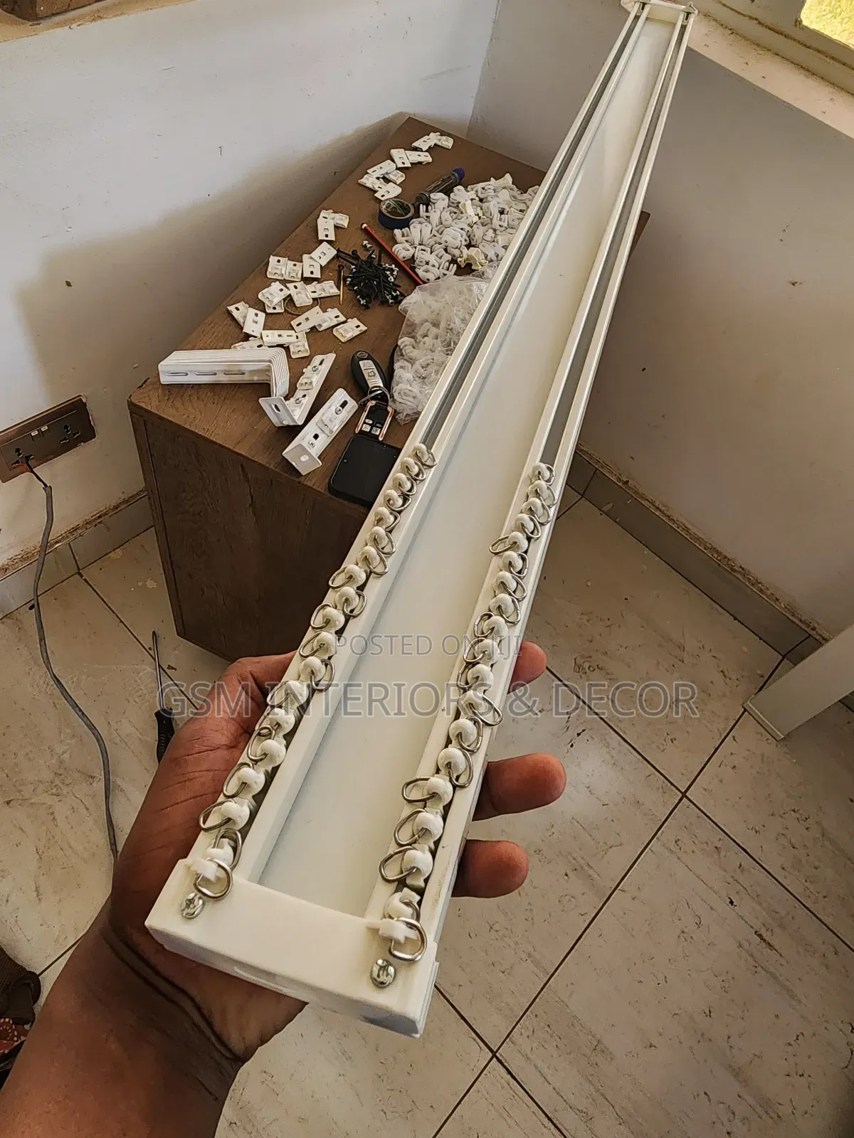 Pure Aluminium Double Rails for Heavy Duty Curtains