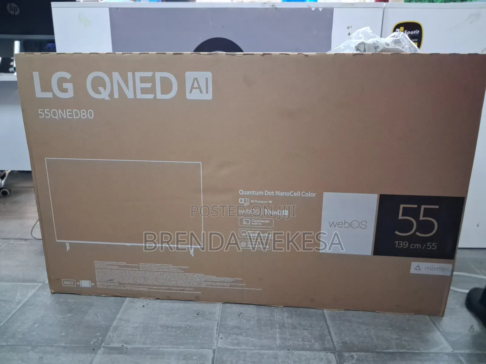 ​Lg 55" Qned Smart Tv (2025 Model)