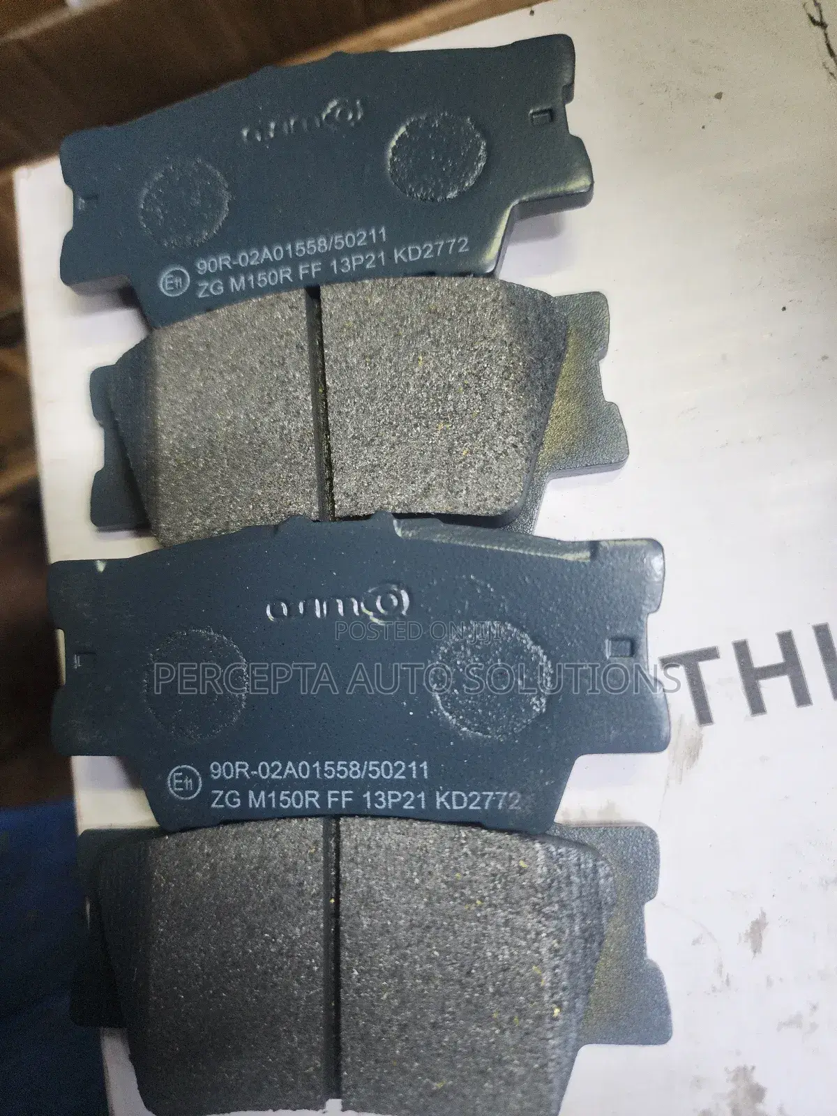 Toyota Rav4, Markx Zio, Harrier Hybrid Asimco Rear Brake Pads Kd2772