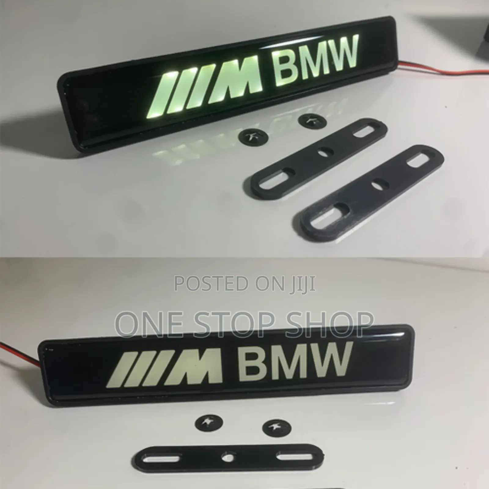 BMW Car Decal Logo Light Emblem for Front Grill