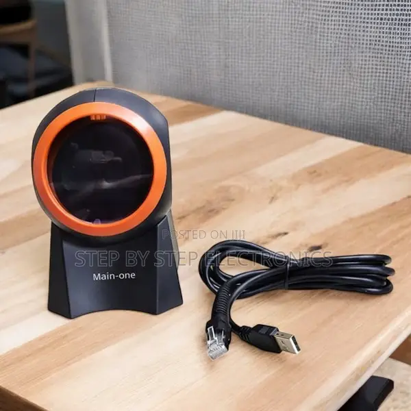 Table Mount 1d 2d Barcode Scanner for Wholesale Shops Usb Wired