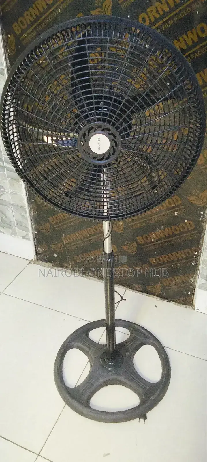 Ailyons Adjustable Standing Fan – Fast Cooling Quiet Operation