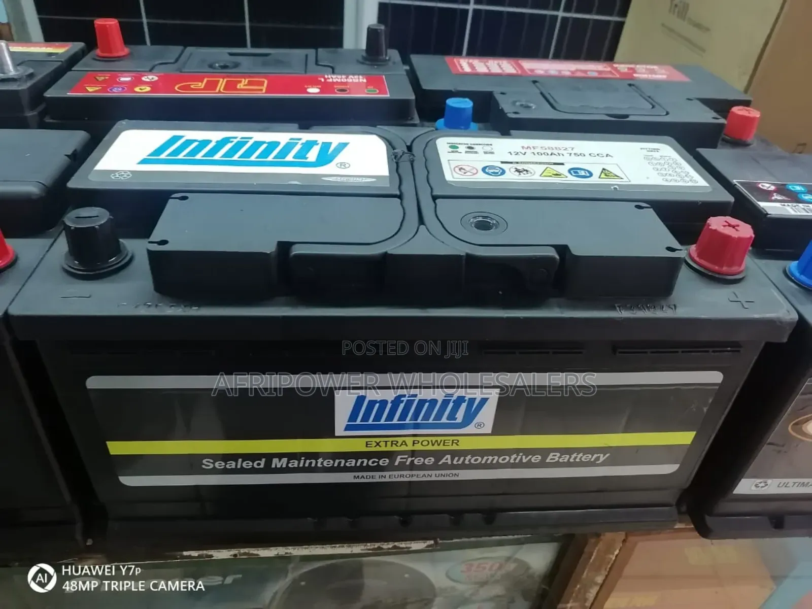 Infinity Din 100 Car Battery Mf