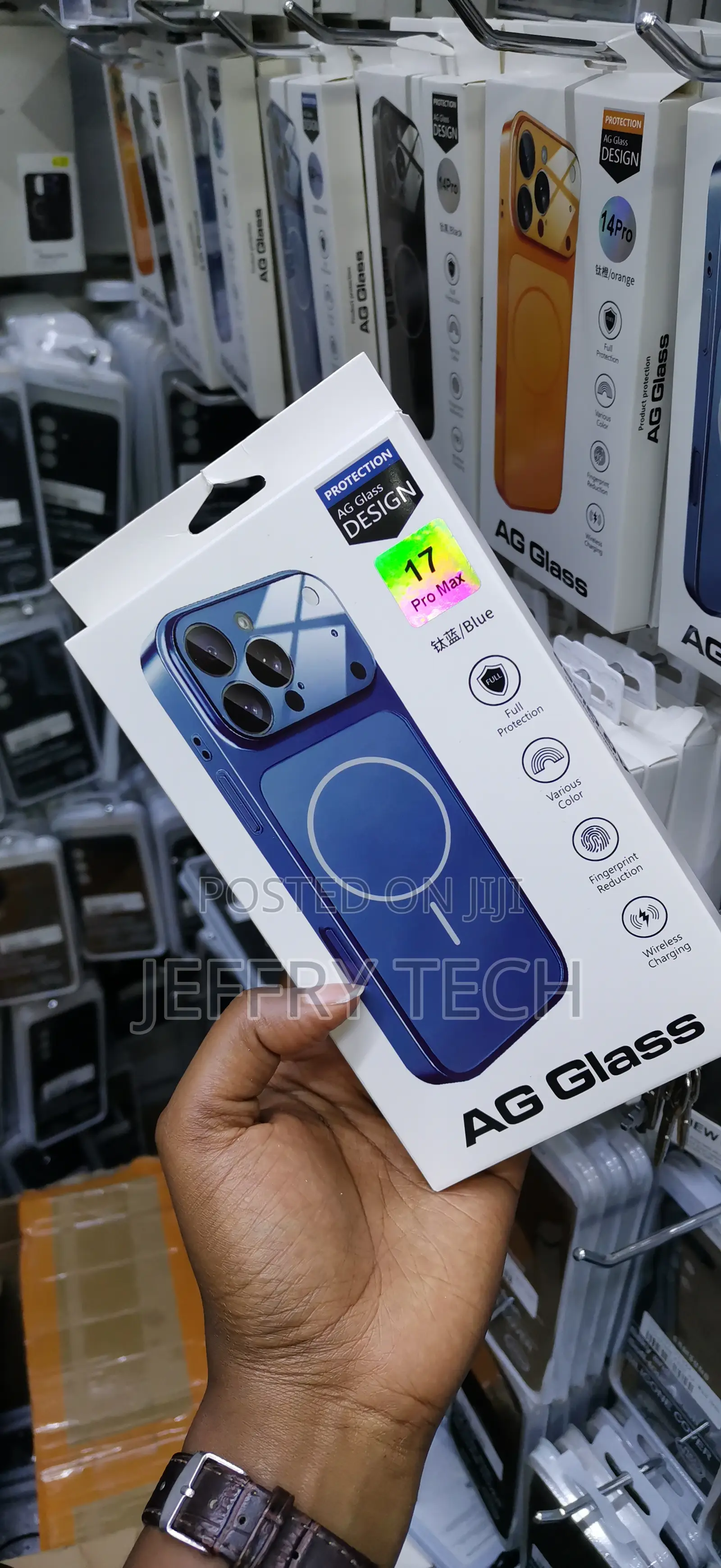 Crupe Ag Glass Converter Back Cover Compatible With iPhone 17 Pro Max