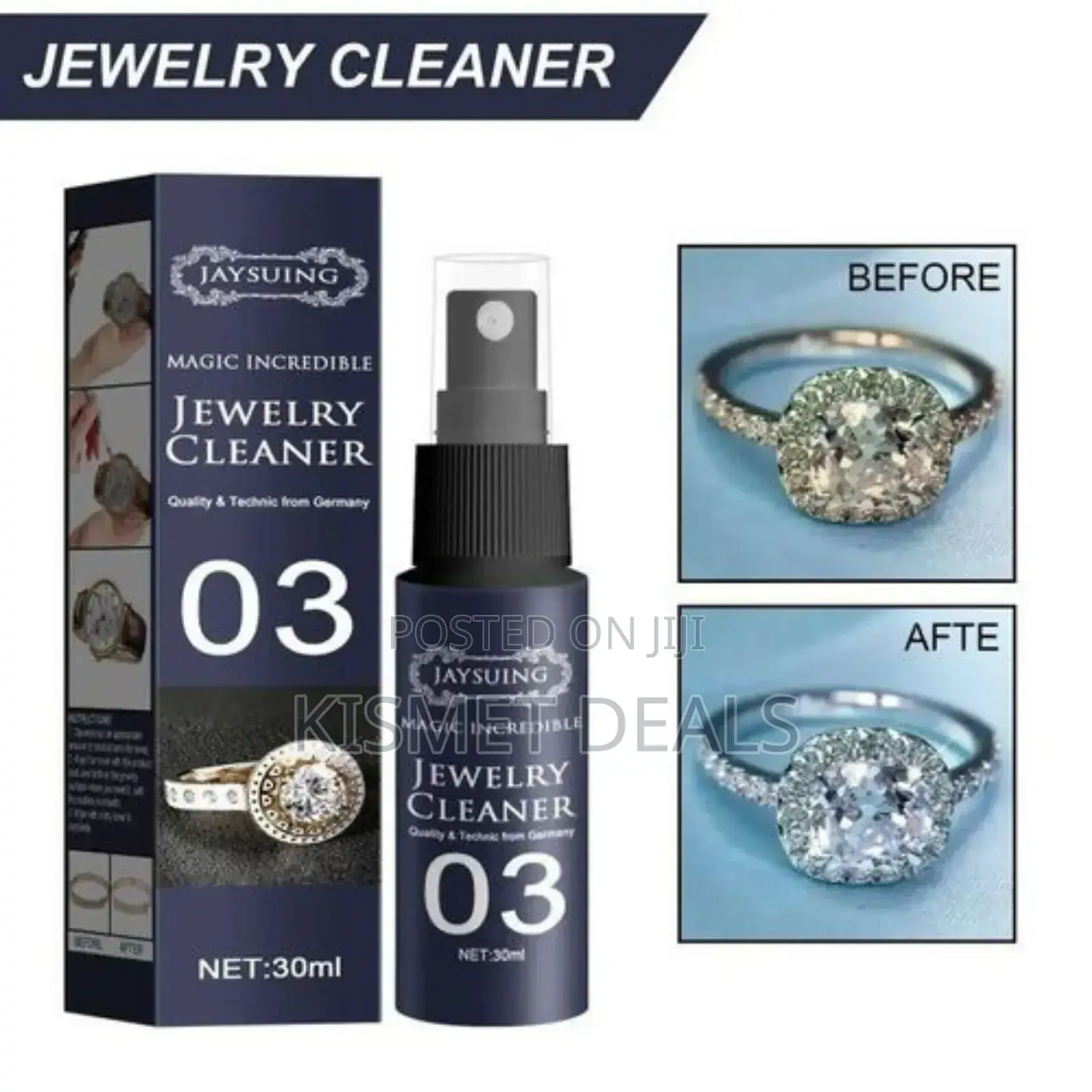 Jaysuing Jewelry Cleaner Cleaning Solution