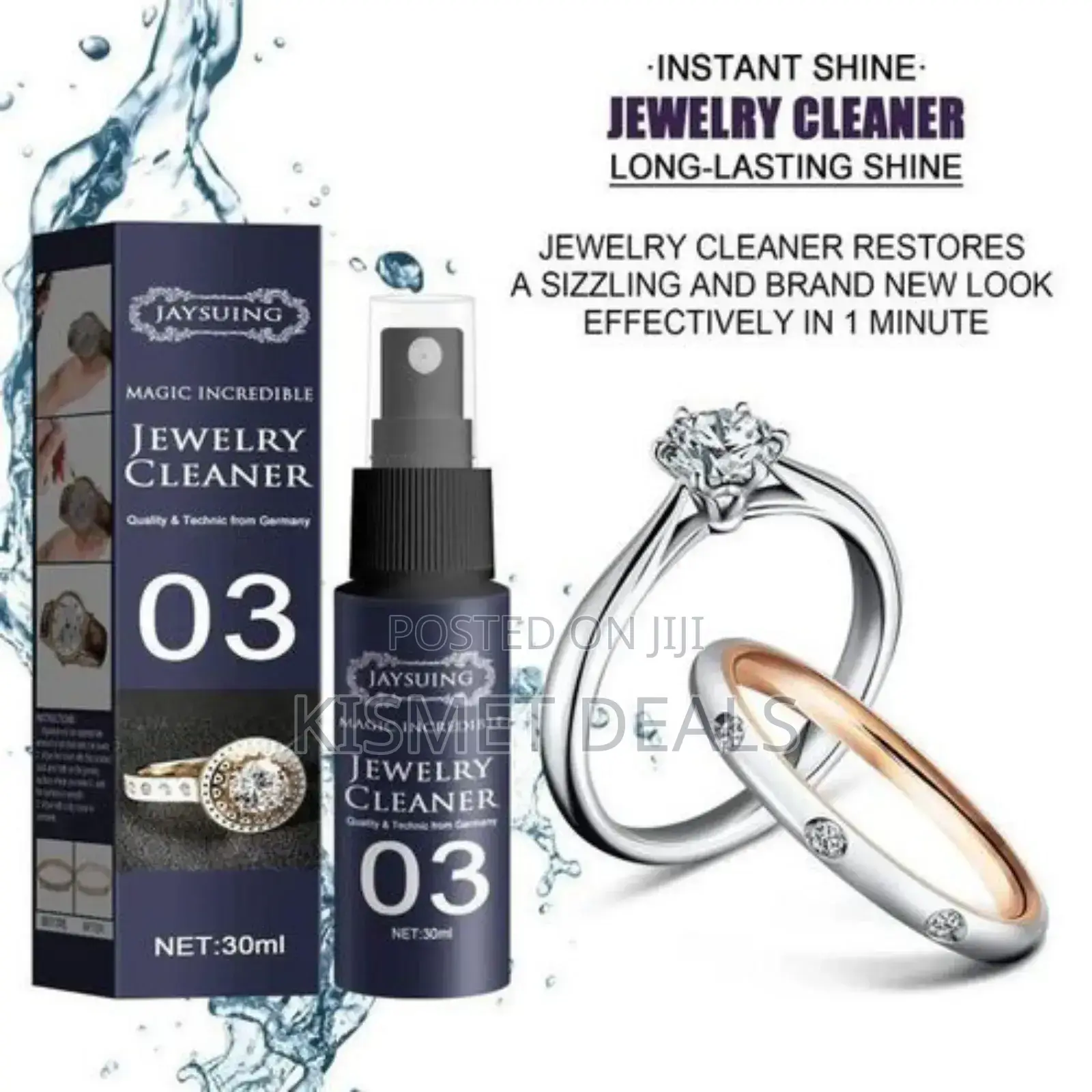 Jaysuing Jewelry Cleaner Cleaning Solution