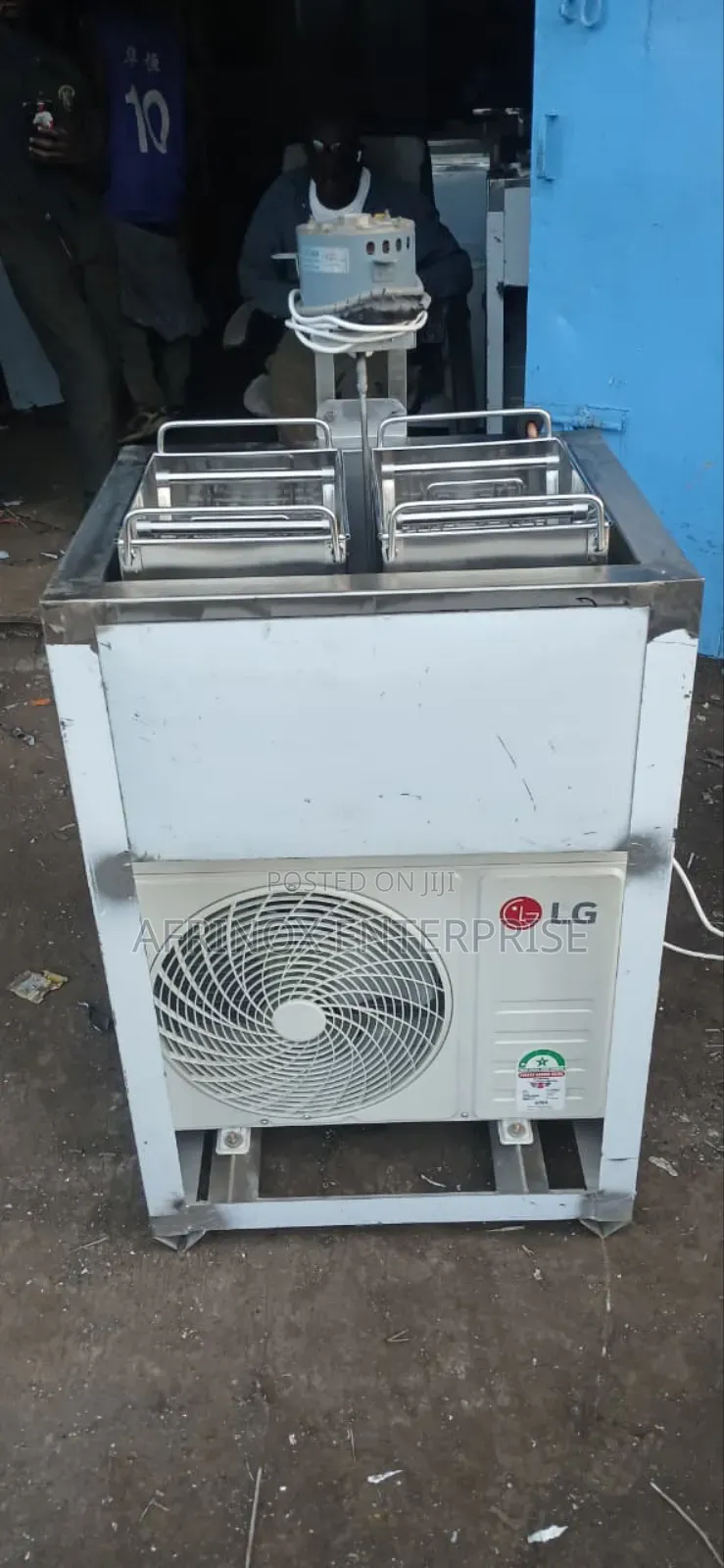 Two Moulds Stick Ice Cream Machine, Ready Made for Delivery
