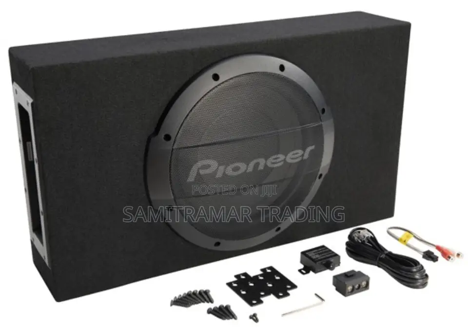 Ts-Wx1010la Pioneer 10" Active Shallow Mount Sealed Subwoofer 1200w