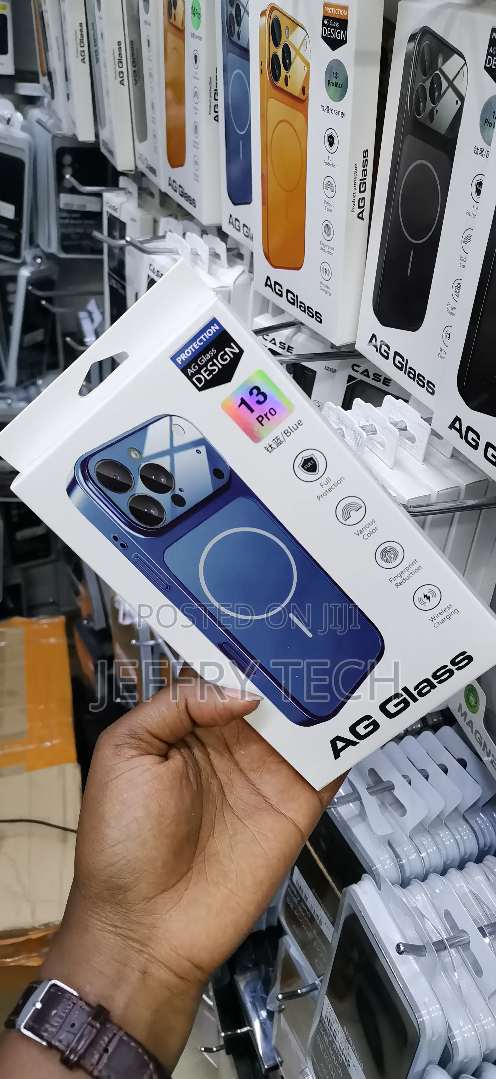 Topia Ag Glass Converter Back Cover Compatible With iPhone 13 Pro