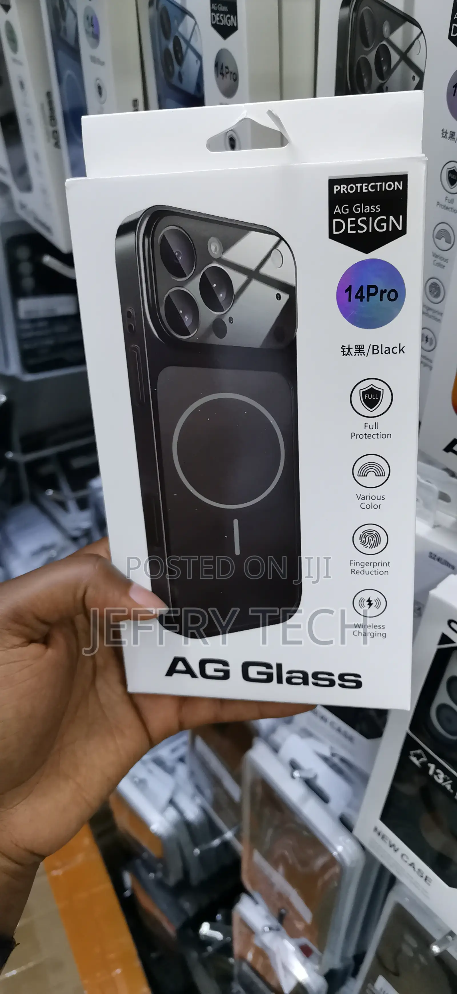 Mark Glass Converter Back Cover Compatible With iPhone 14 Pro