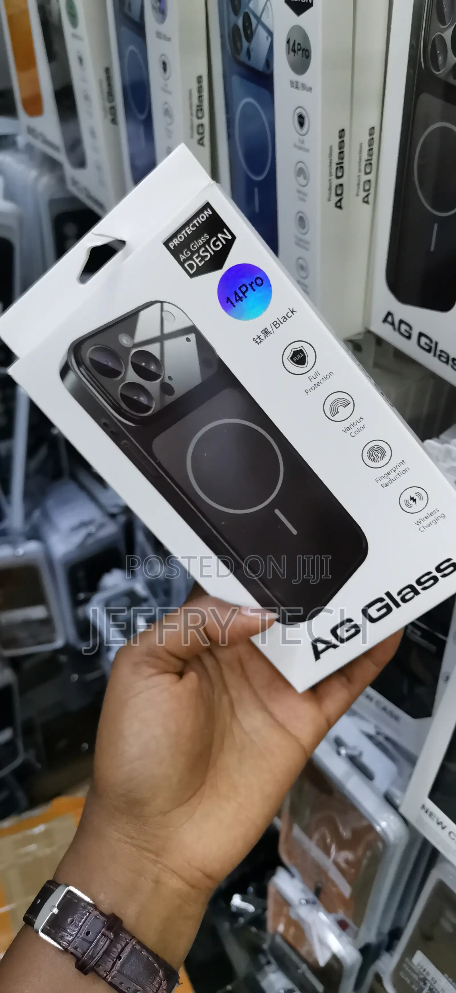 Mark Glass Converter Back Cover Compatible With iPhone 14 Pro