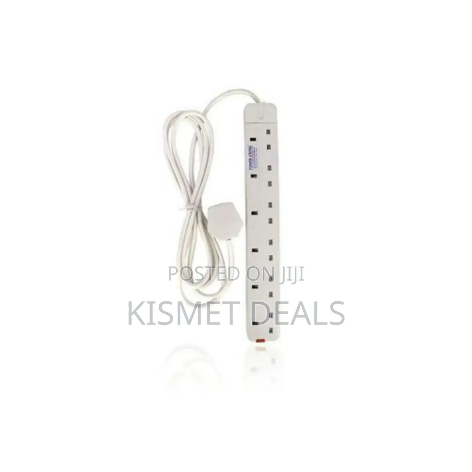 Power King 6 Way Quality Extension Socket With A 3meter Cable