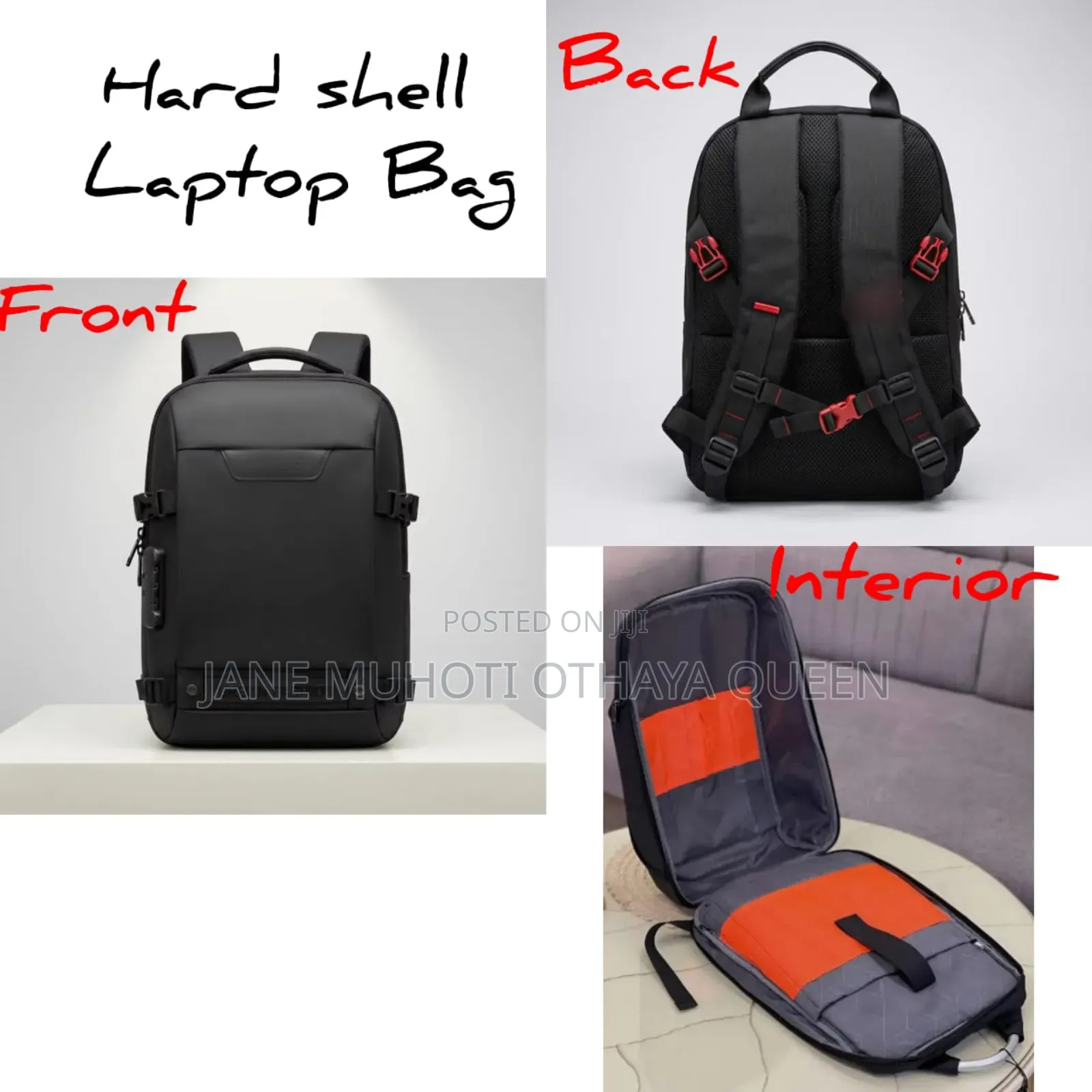 *Hard Shell Laptop Bag