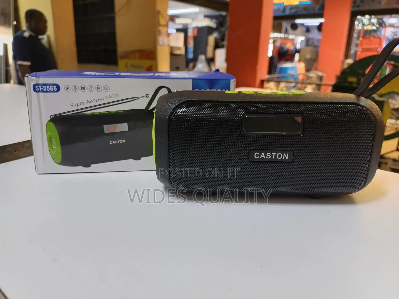Caston Portable Wireless Bluetooth Speaker Fm Radio