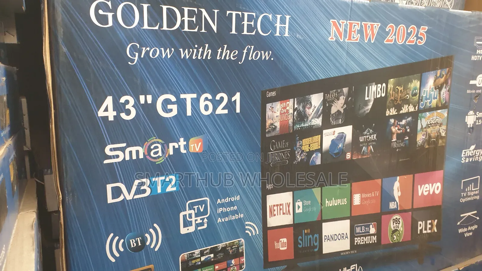 Gt621 Golden Tech 43" Smart Tv