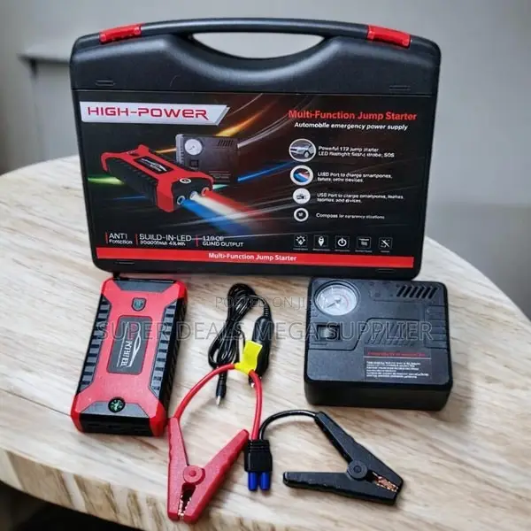 12v 99800mah Heavy Duty Car Jump Starter With Multi Purpose Use