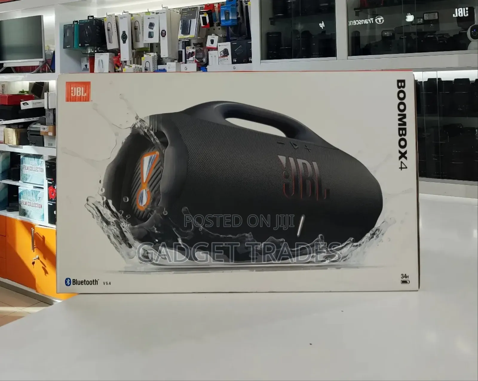 JBL Boombox 4 Portable Waterproof Bluetooth Speaker