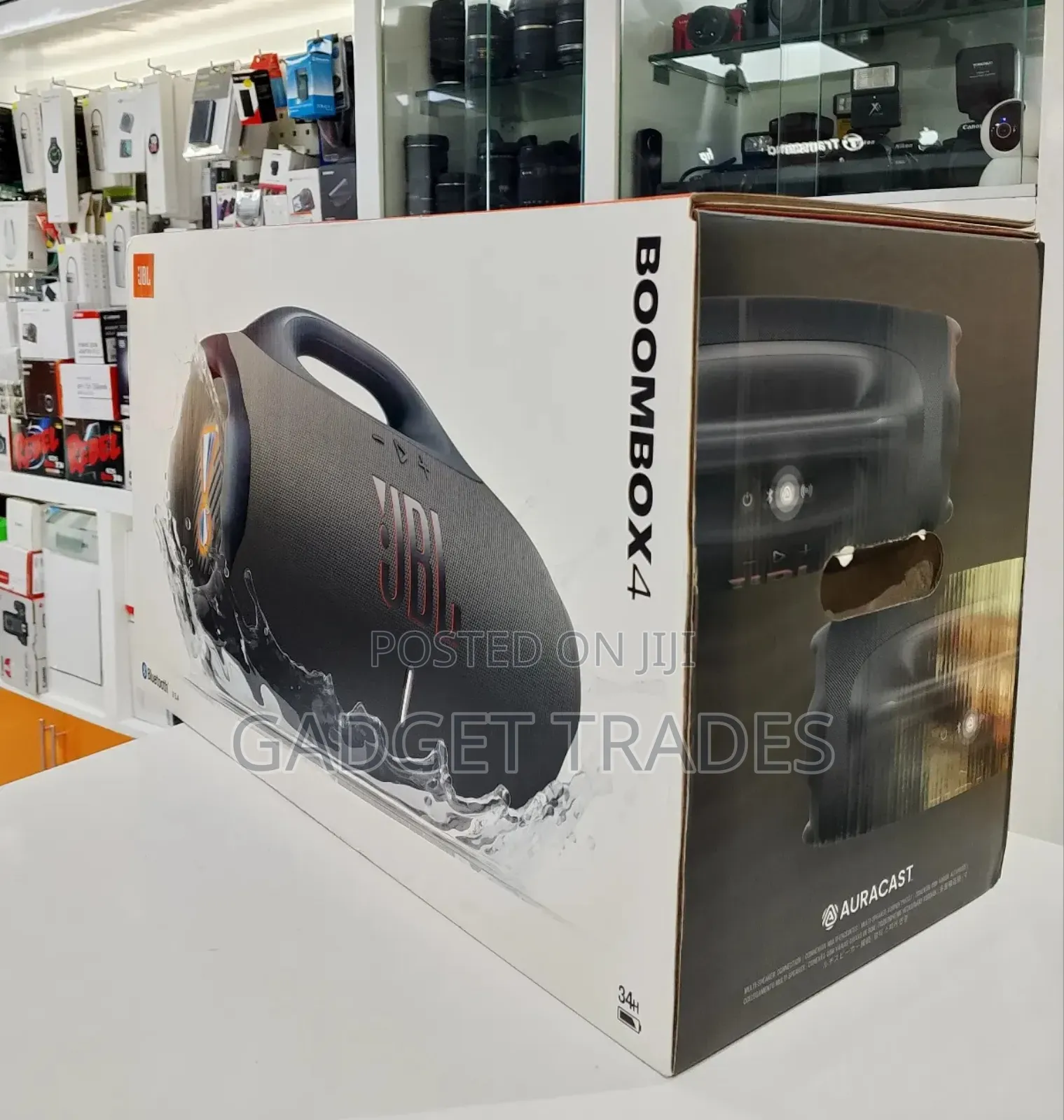 JBL Boombox 4 Portable Waterproof Bluetooth Speaker