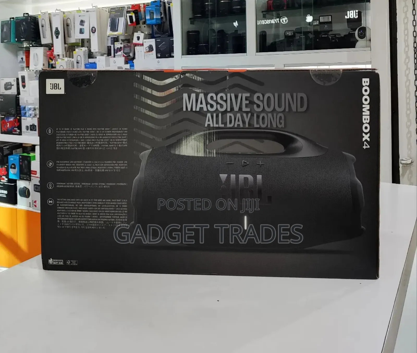 JBL Boombox 4 Portable Waterproof Bluetooth Speaker