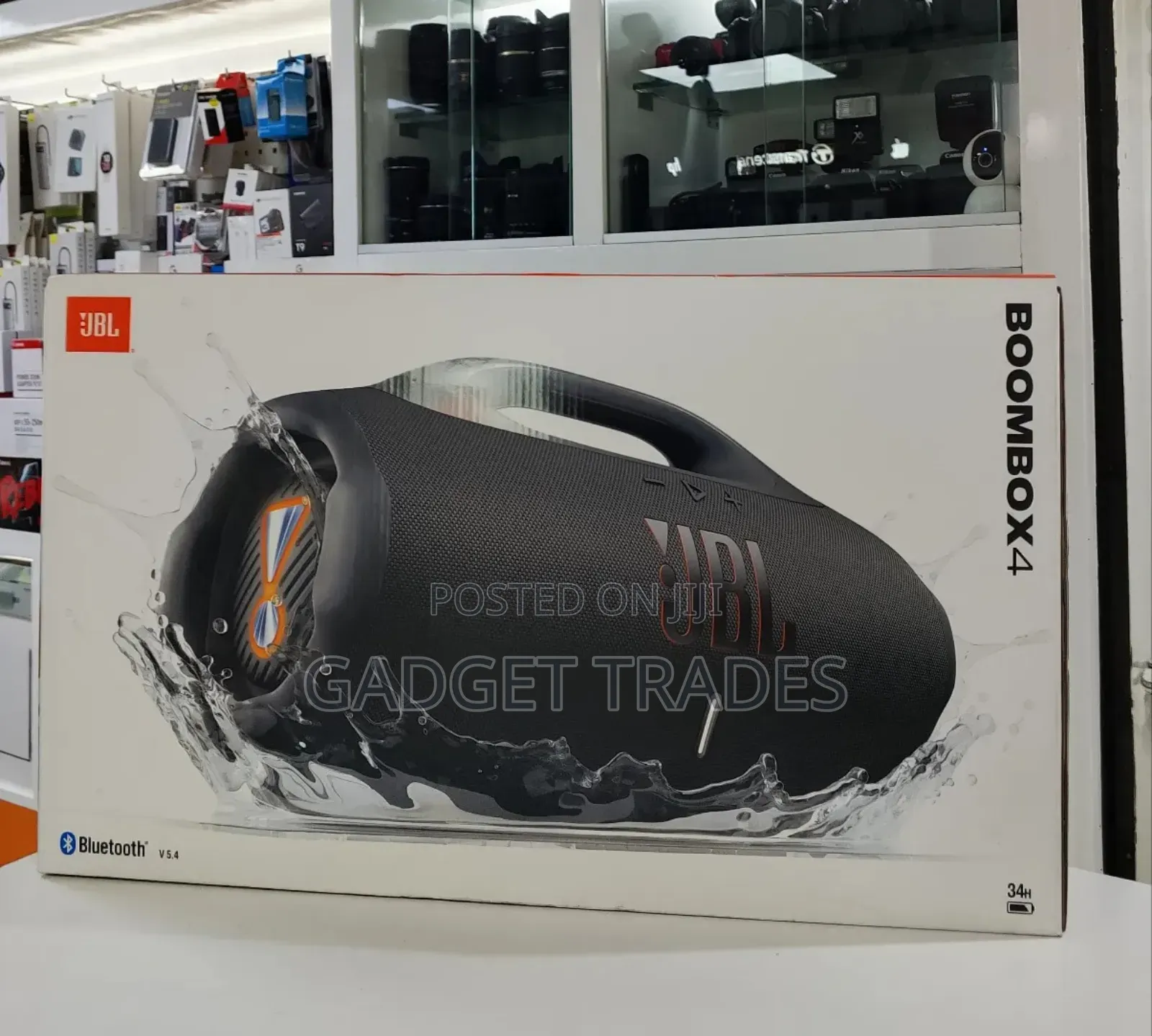JBL Boombox 4 Portable Waterproof Bluetooth Speaker