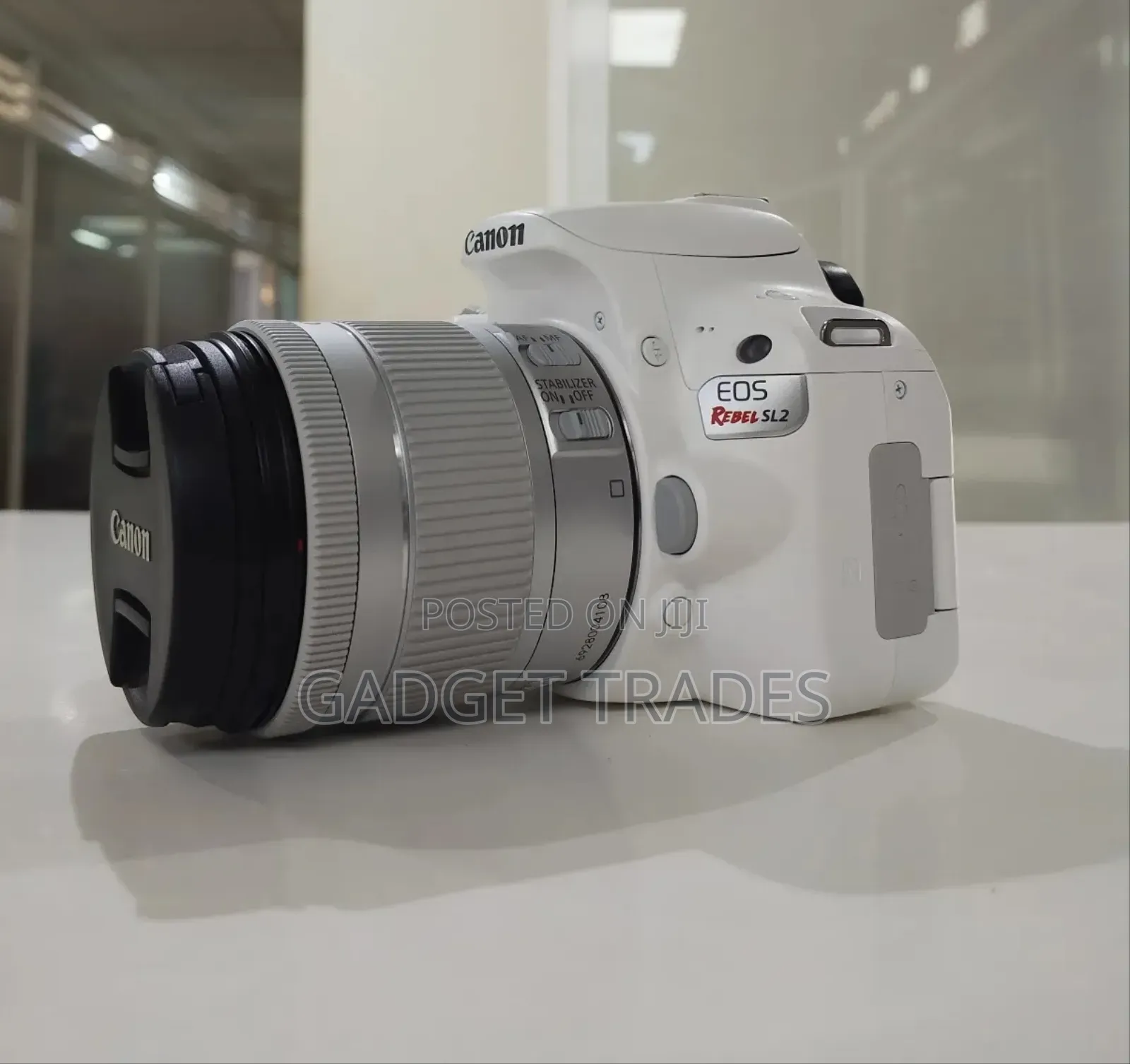Canon Rebel Sl2 Camera With 18-55mm Lens