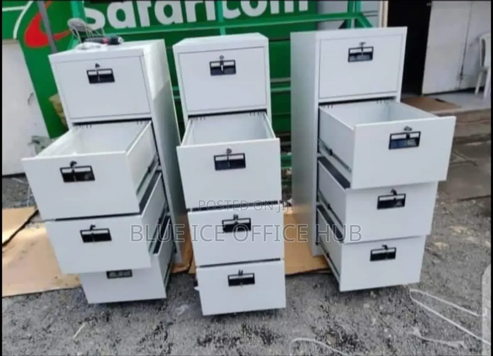 Lockable 4 Drawer Cabinet