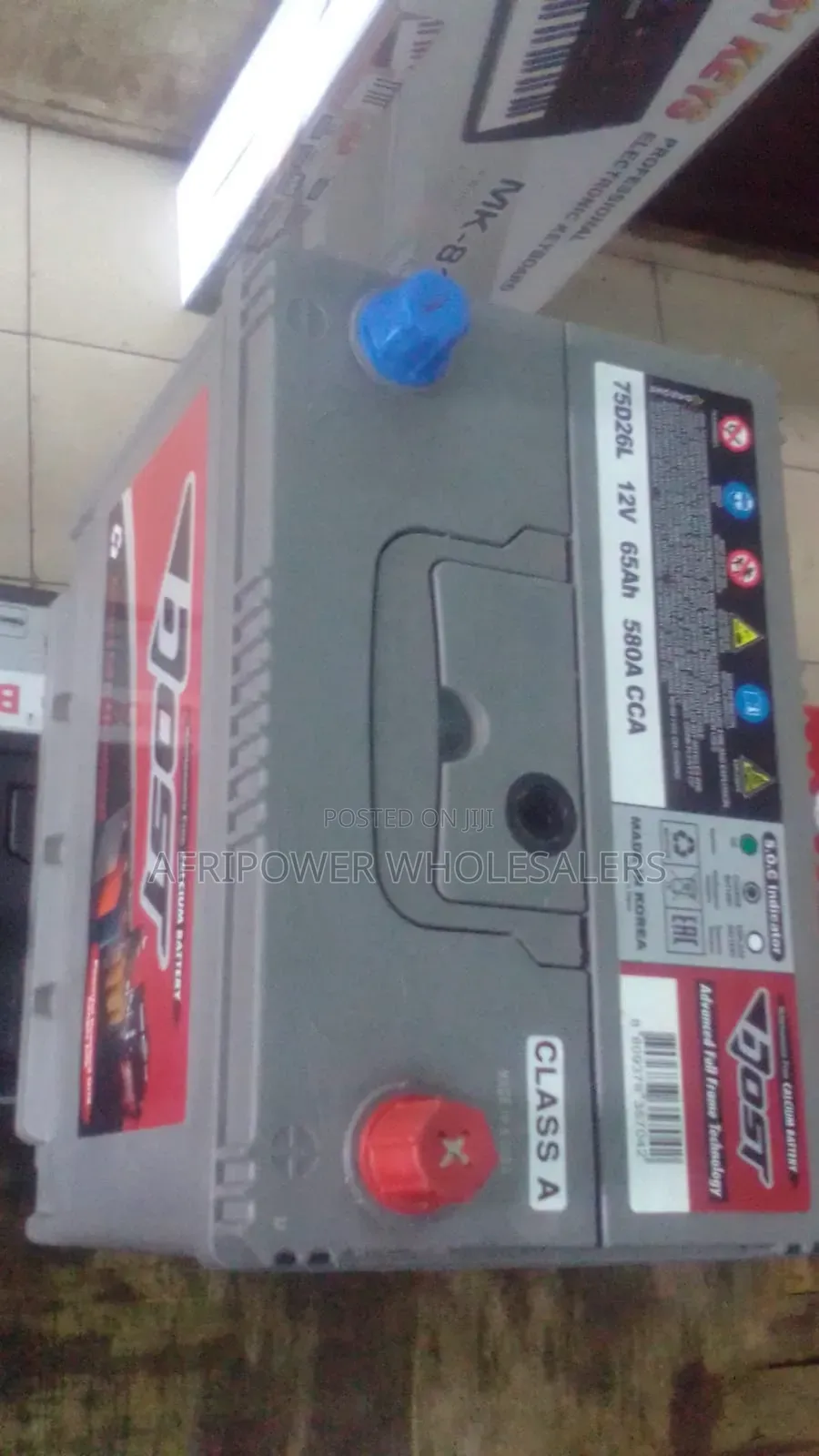 Bost Ns70l (65ah) Car Battery Maintenance Free