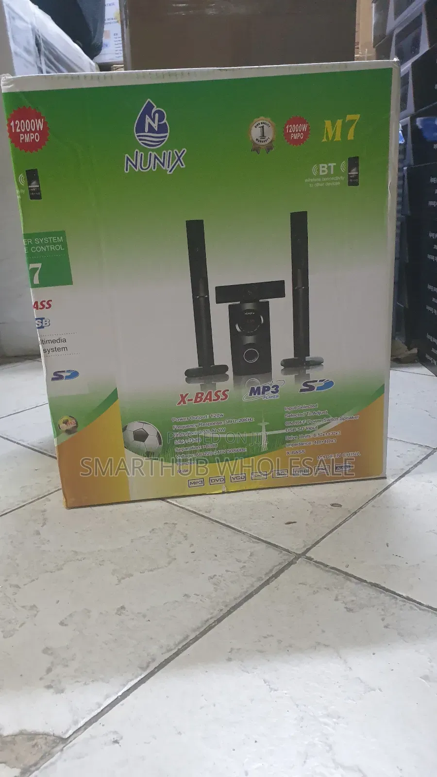 Nunix 3.1ch M7 Home Theater Sub Woofer Speaker System