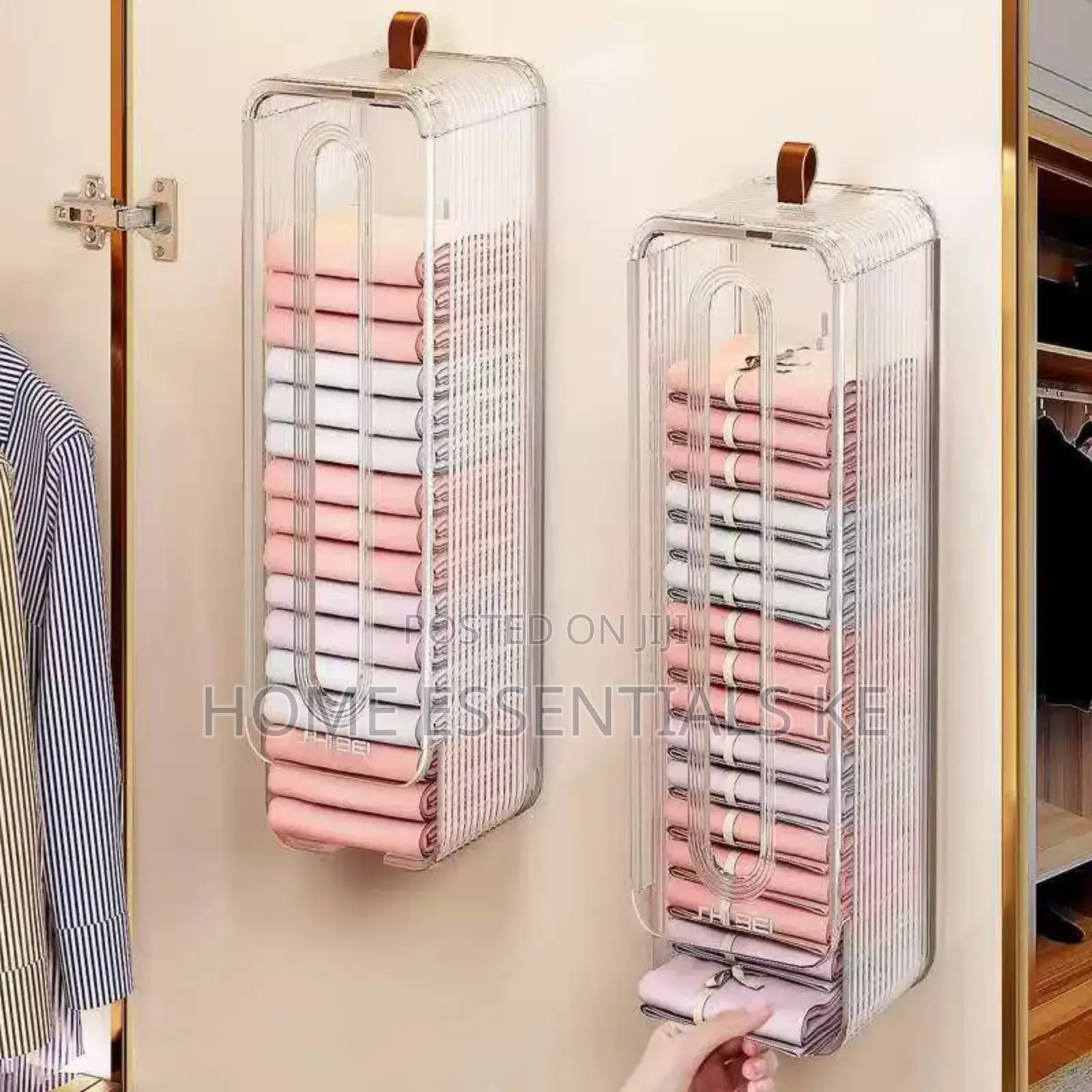 *Wall Mounted Undergarments/Socks Organizer