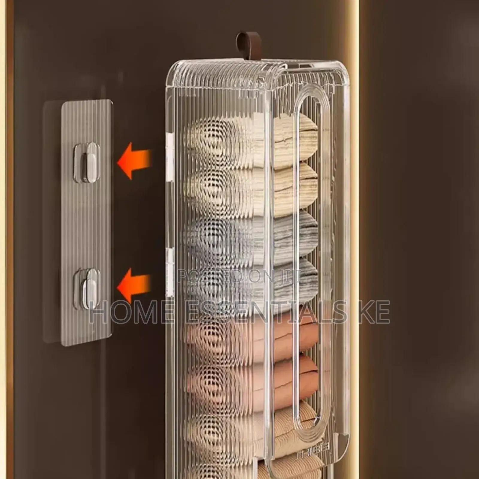 *Wall Mounted Undergarments/Socks Organizer