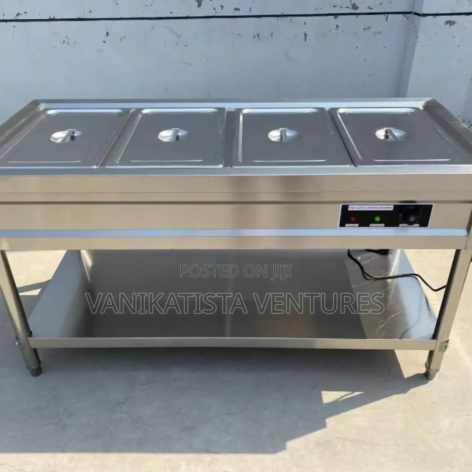 Electric Bain Marie Food Warmer Display – Stainless Steel (Gn Inserts)