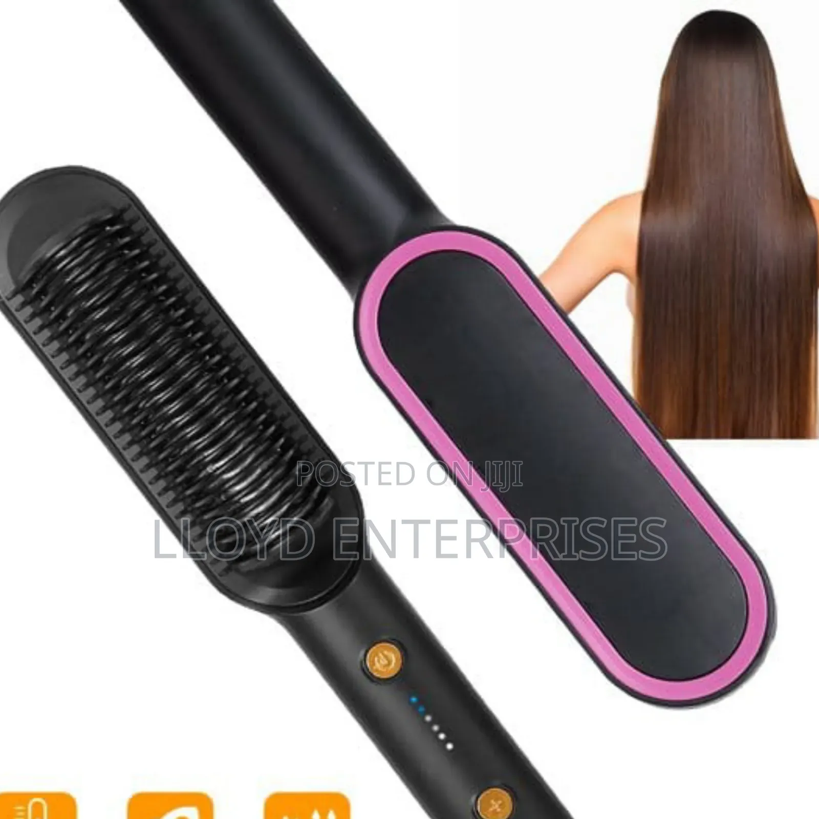 Hair Straightener/Curling Comb
