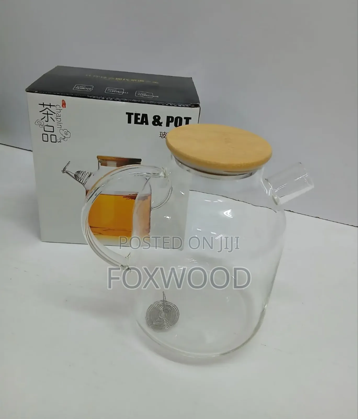 Heat-Resistance Glass Teapot Available