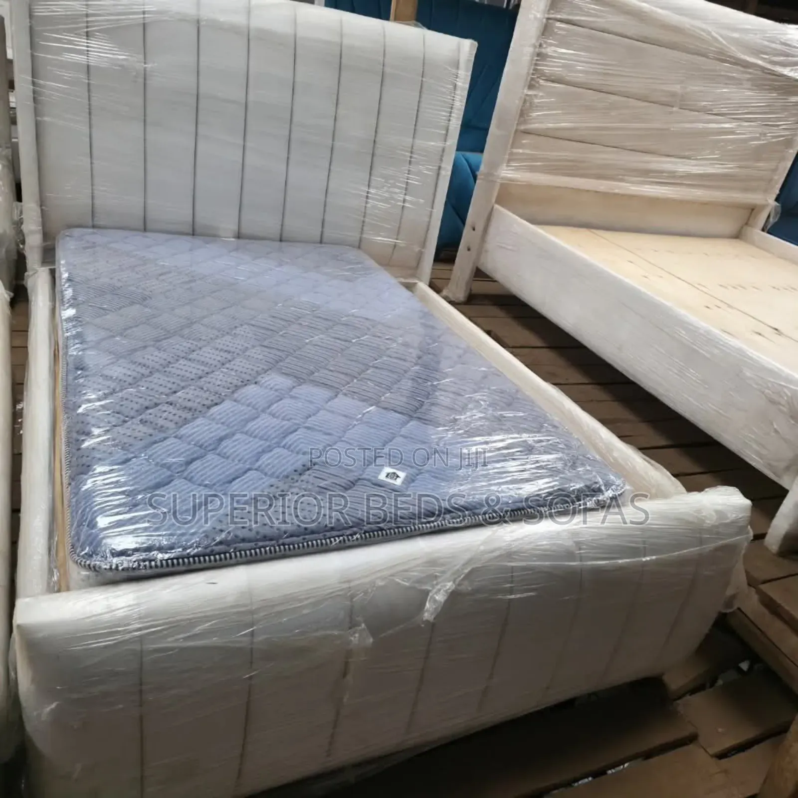 Minimalist Upholstered Bed Size 5 by 6