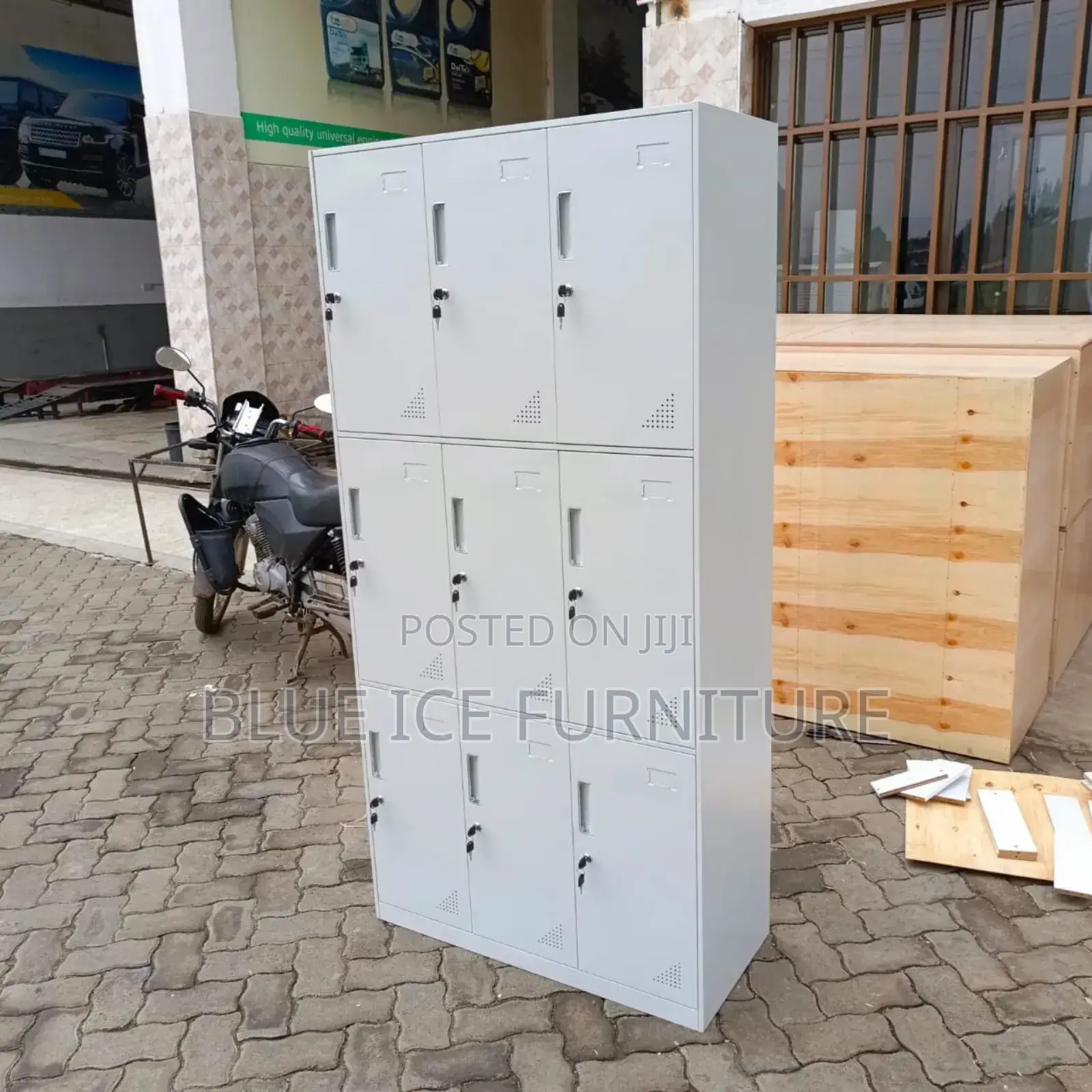 Imported. 9 Drawer Cabinet