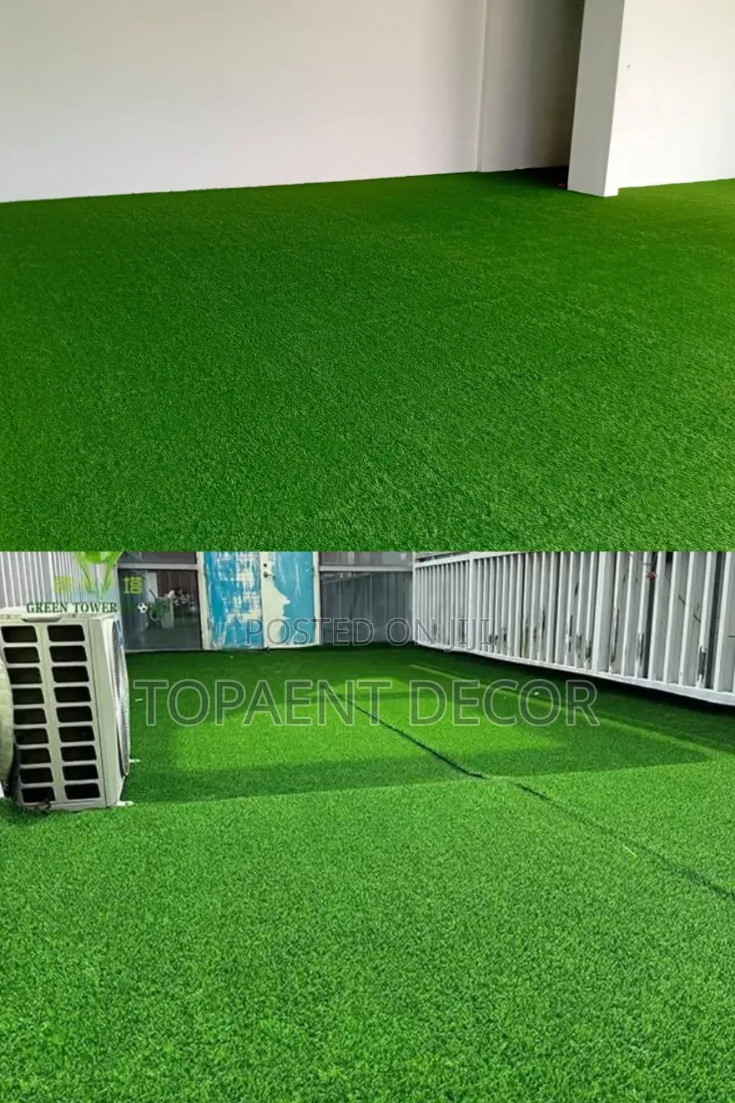 20mm Radiant Green Open Area Outdoor Artificial Grass Carpet