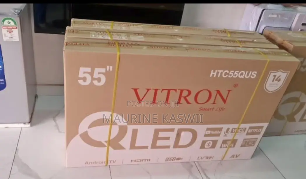 Vitron 55” Qled Tv -Smart Tv