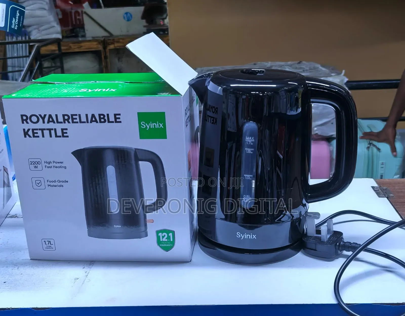 Syinix 1.7l Electric Kettles