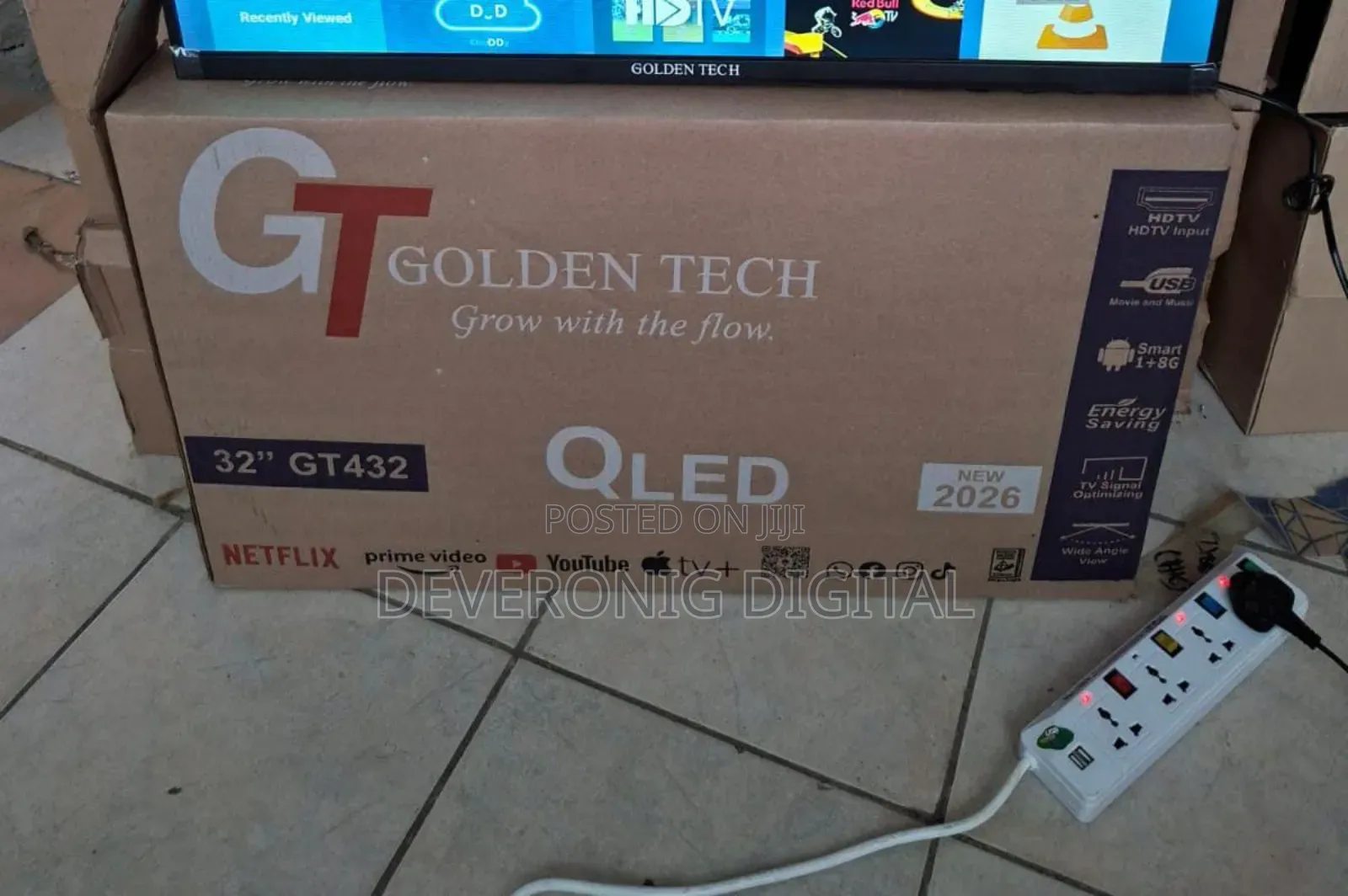 Goldentech Smart Tv 32'qled 32inch