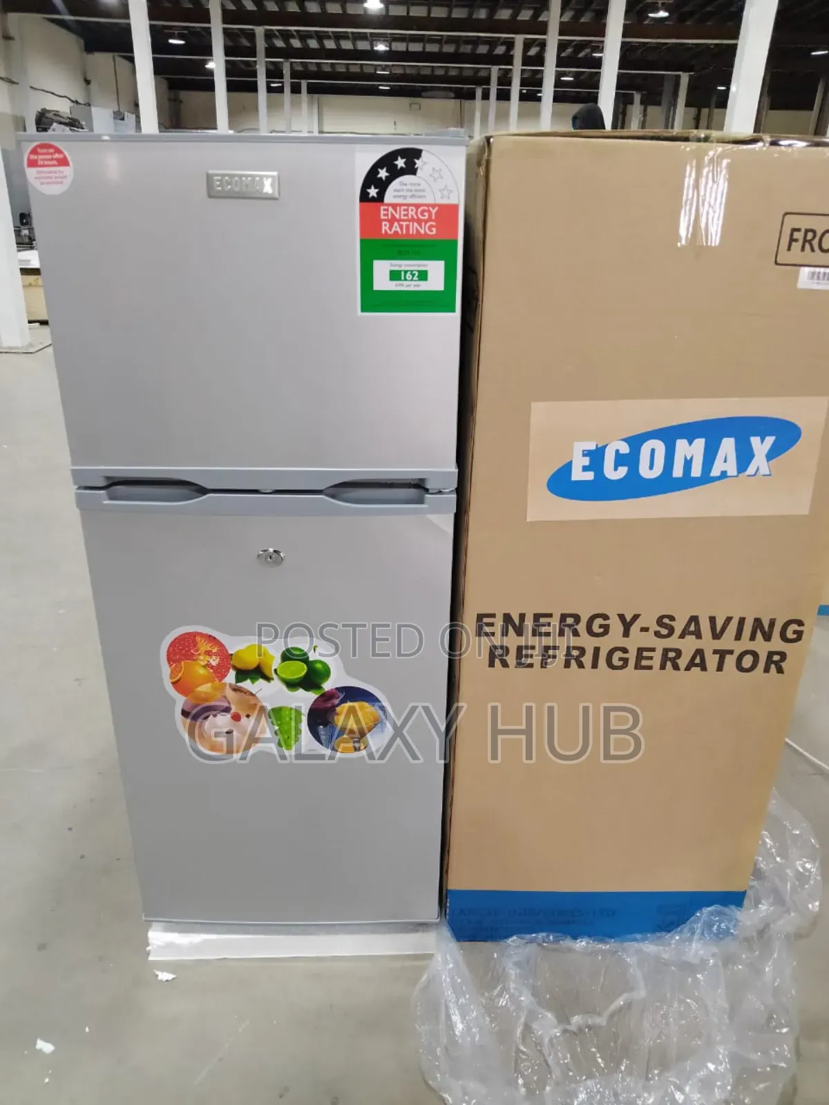 Ecomax 118 Litres Double Door Refrigerator