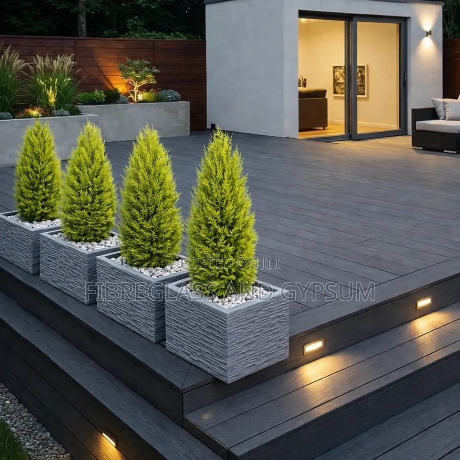 Fibreglass Planters